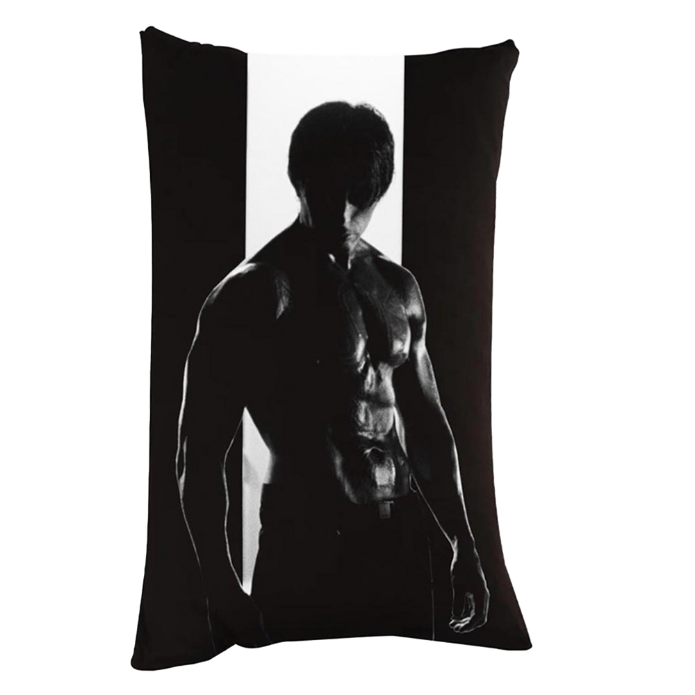 A standard sized pillowcase with custom Falling in Reverse artwork.