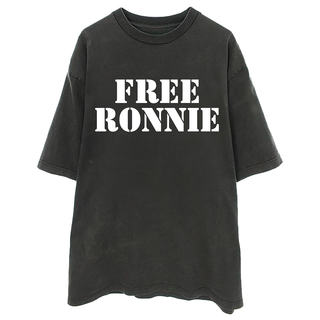 A classic black tee with custom Falling in Reverse artwork.