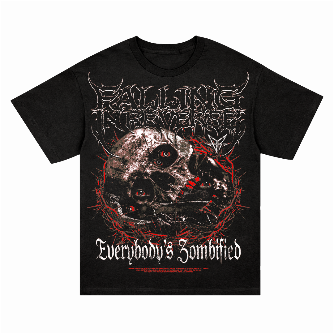 Official Falling in Reverse Store - Everybody's Zombified Tee Official Falling in Reverse Store - Everybody's Zombified Tee